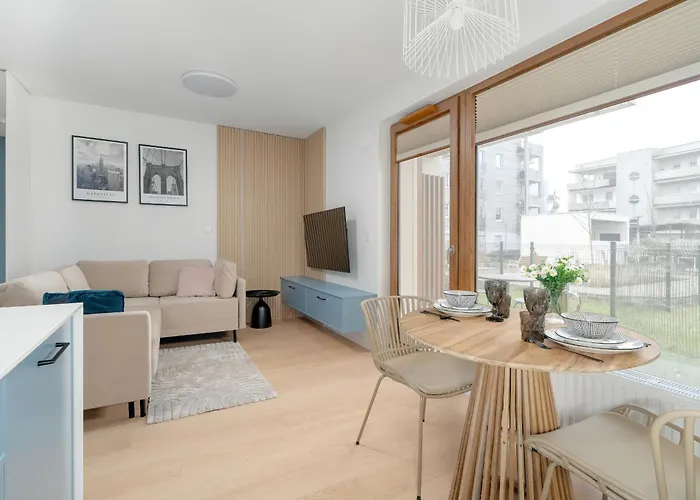Pastel Blue Grunwald With Garden & Parking By Renters דירה פוזנן