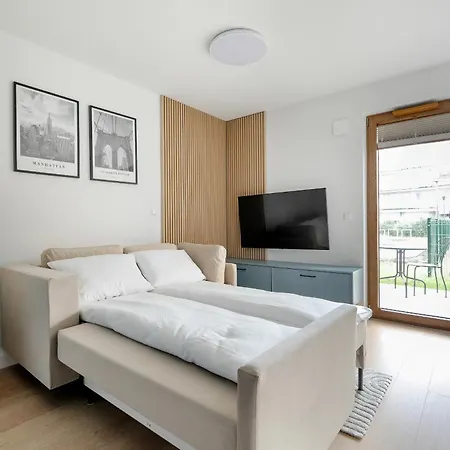 Apartamento Pastel Blue Grunwald With Garden & Parking By Renters *